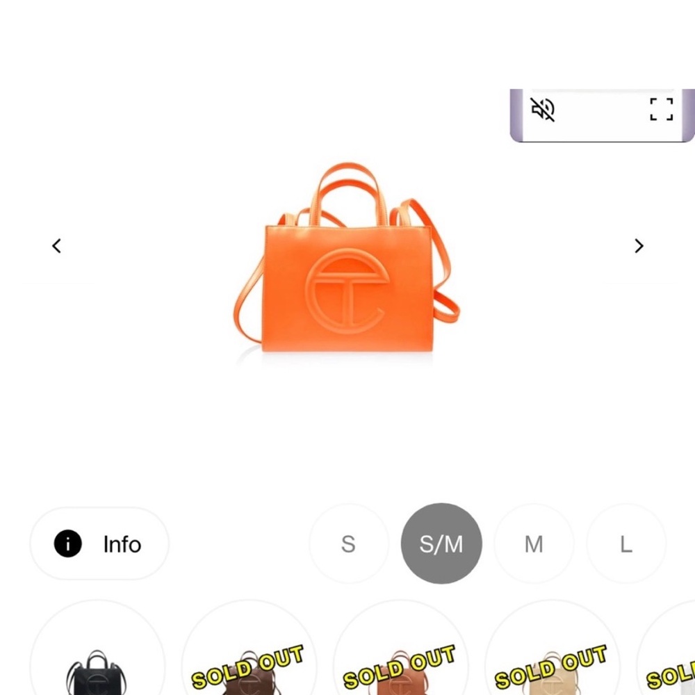 Orange Handbag